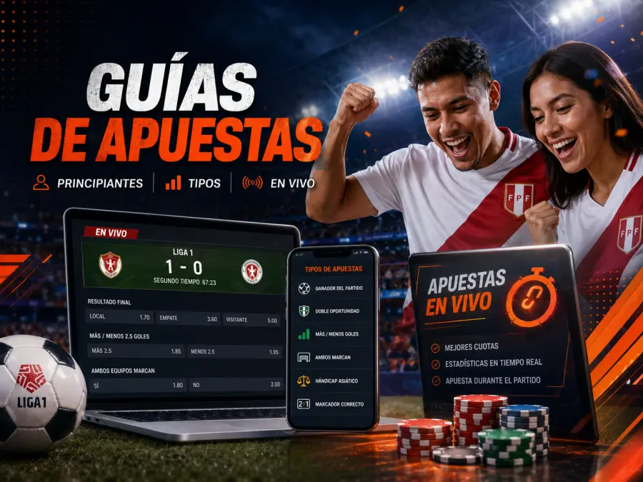 Usuarios peruanos consultando guías sobre apuestas deportivas y fútbol