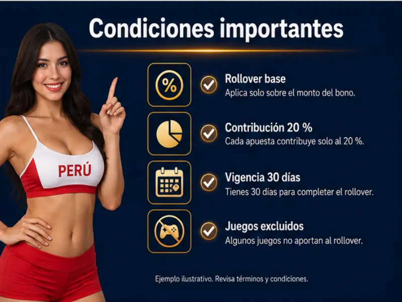 Lista de condiciones que afectan el valor del bono