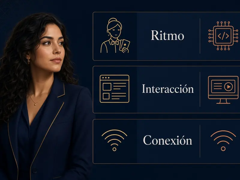 Comparación visual del ritmo, interacción y conexión entre casino en vivo y casino automático